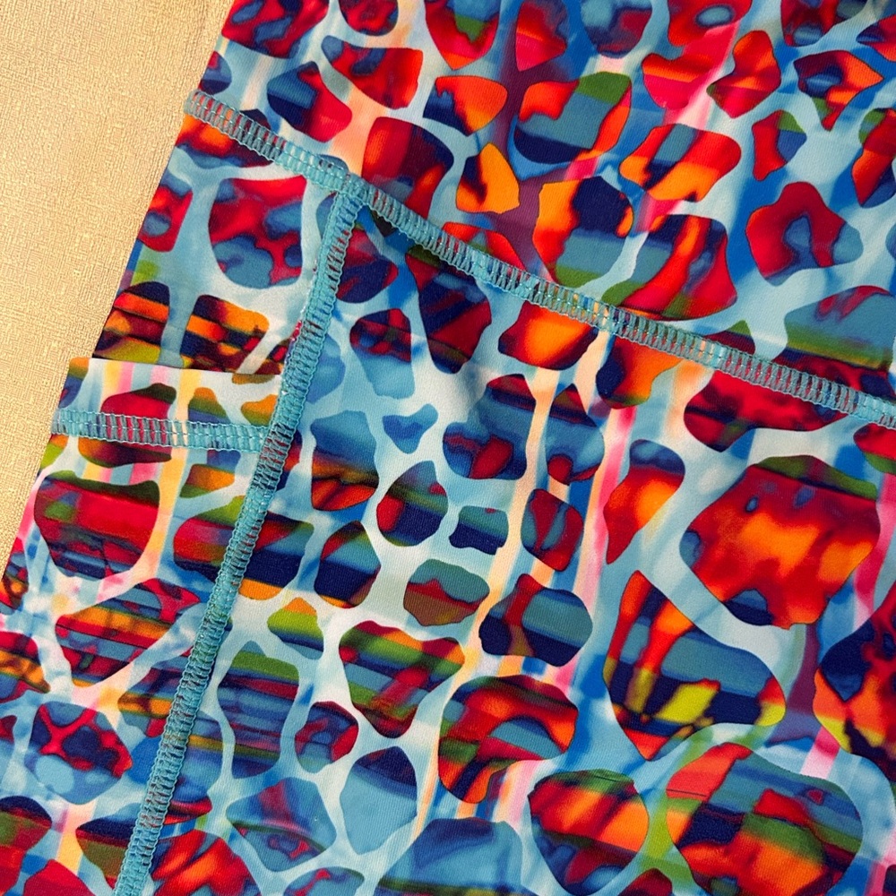 Constantly Varied Gear - Blue and Red Mosaic leggings - Picture 3 of 4